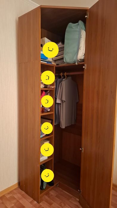 Угловой шкаф в отличном состоянии