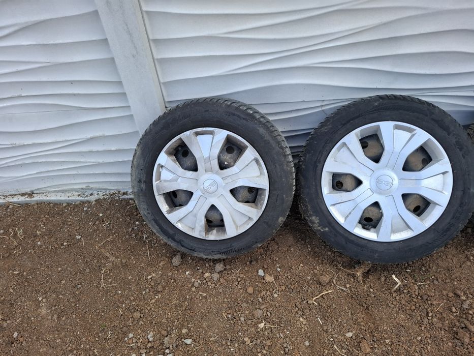 Jante plus cauciucuri goodyear Dacia logan sandero lodgy  jogger