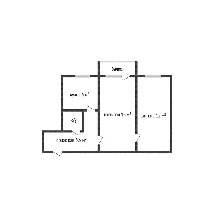 Продажа 2-комнатной квартиры