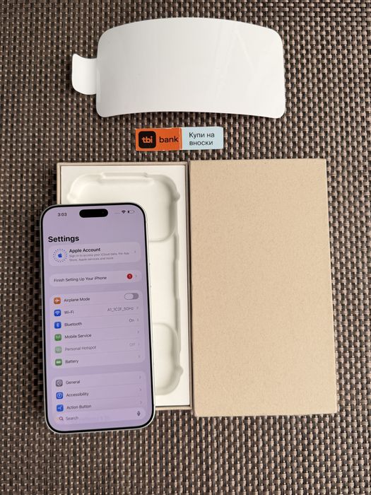 НОВ!*ЛИЗИНГ* iPhone 17 Pro Max 256Gb Silver ГАРАНЦИЯ
