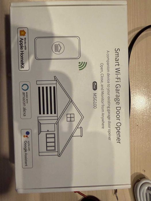 Smart контролер за гаражна врата Meross Garage Door Opener HomeKit, Alexa, Google, SmartThings