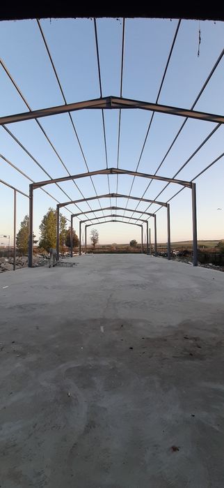 Hala metalica 11x25x4 ipe 200.pret 8.500euro