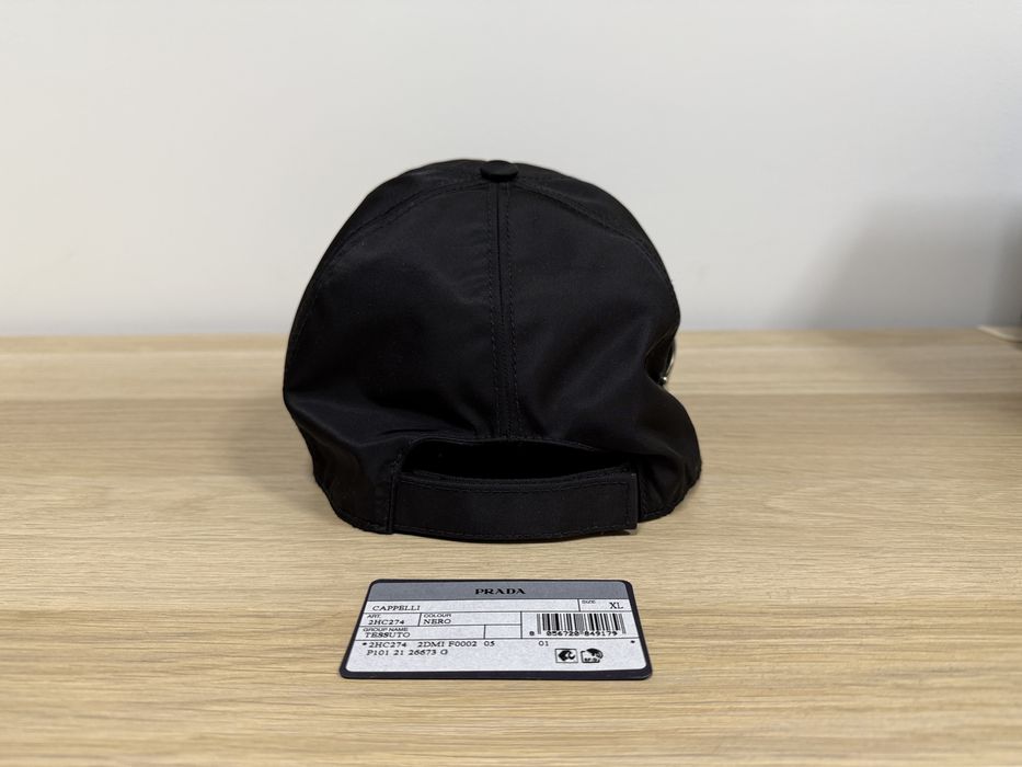 Prada Re-nylon baseball cap