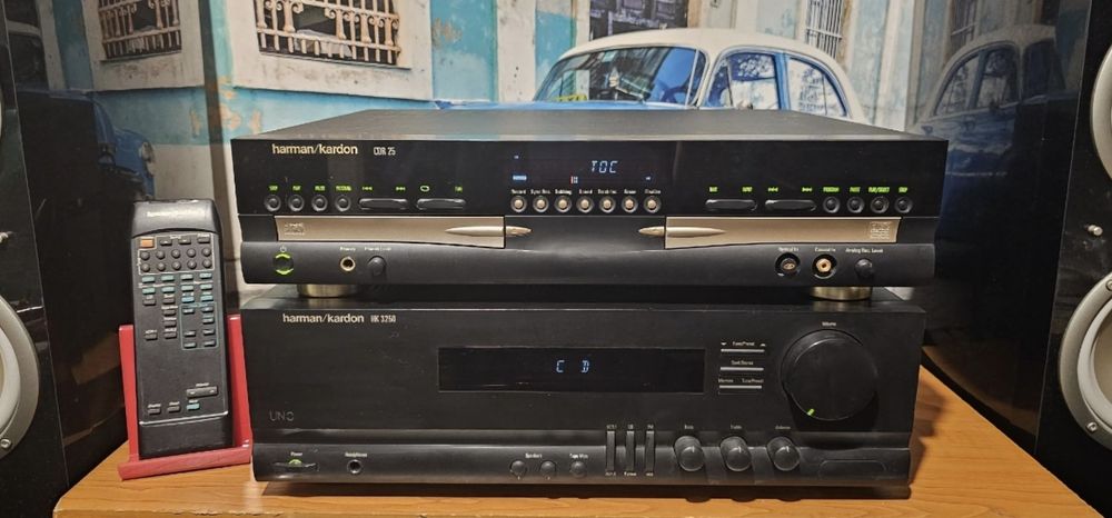 Harman Kardon HK 3250 amplificator statie amplituner sau  CDR 25 cd pl