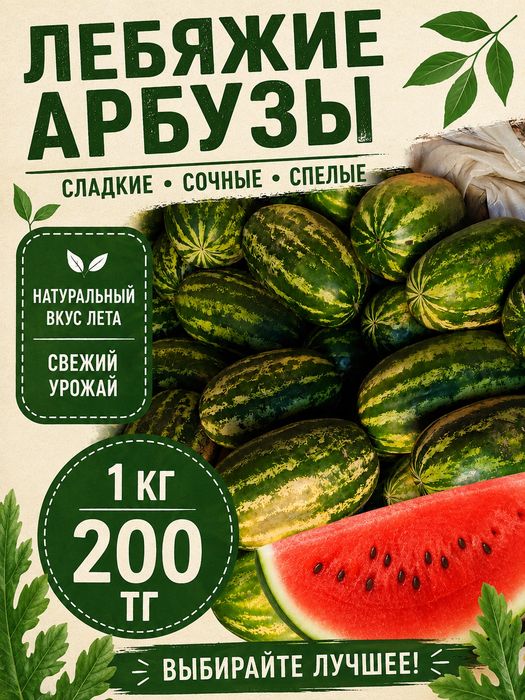 Лебяжинские арбузы
