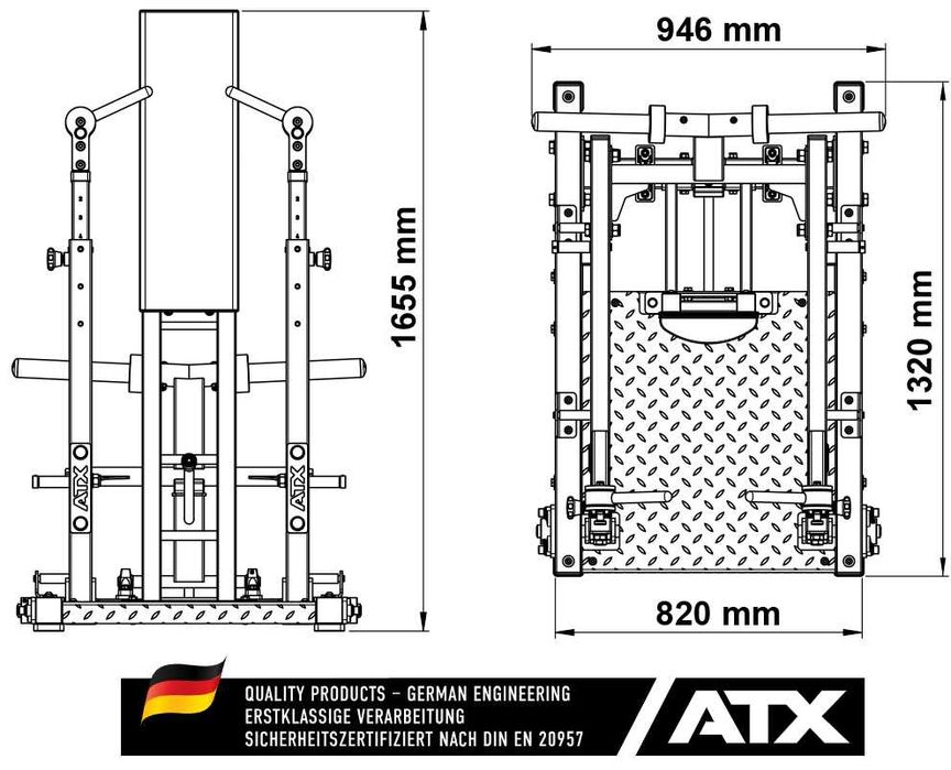 Преса за Гърди от Стоеж / Chest Press / Фитнес Уред за Гърди
