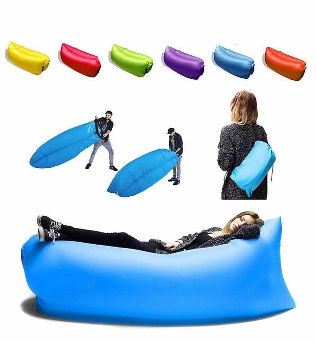 Надуваем хамак Cloud lounger, Airbed, Въздушно легло, Парашутка, 180 x 70 см