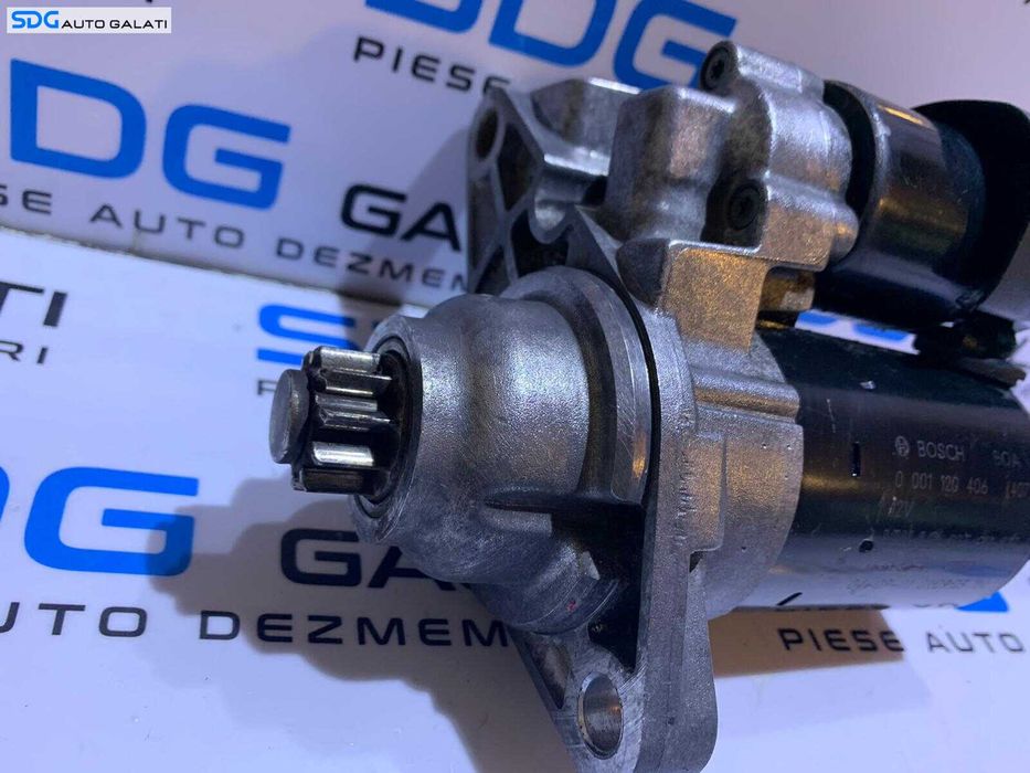 Electromotor cu 10 Dinti Volkswagen Polo 6R 1.4 CMAA CDDA CGGB CLPA 2009 - 2018 Cod 02T911023R 0001120406 [B3606]