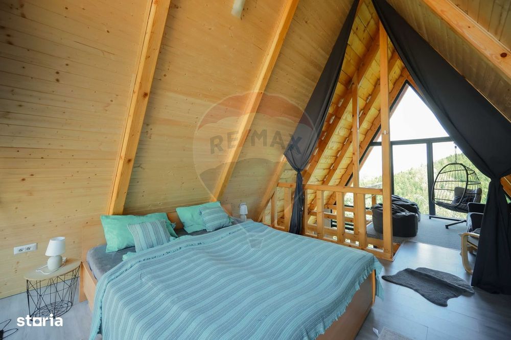 Cabană A-frame, Damiș, Bratca, Afacere la cheie De Vânzare