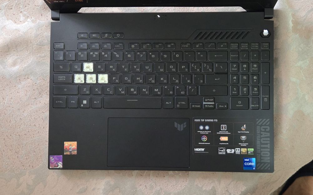 Ноутбук игровой Asus tuf gaming