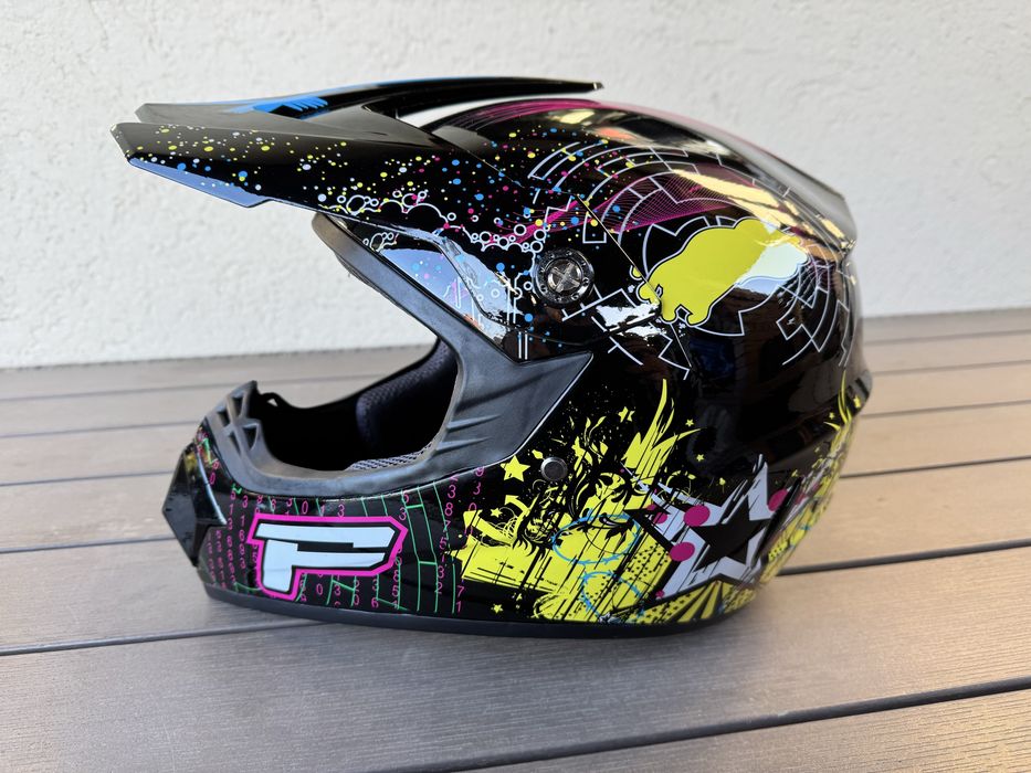 Casca moto atv cross pentru copii , marimea L , NOU