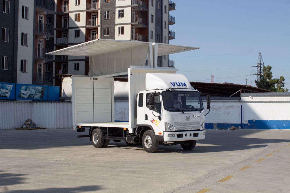 в наличие Автофургон FAW Tiger V (бабочка, 24,6 м³),