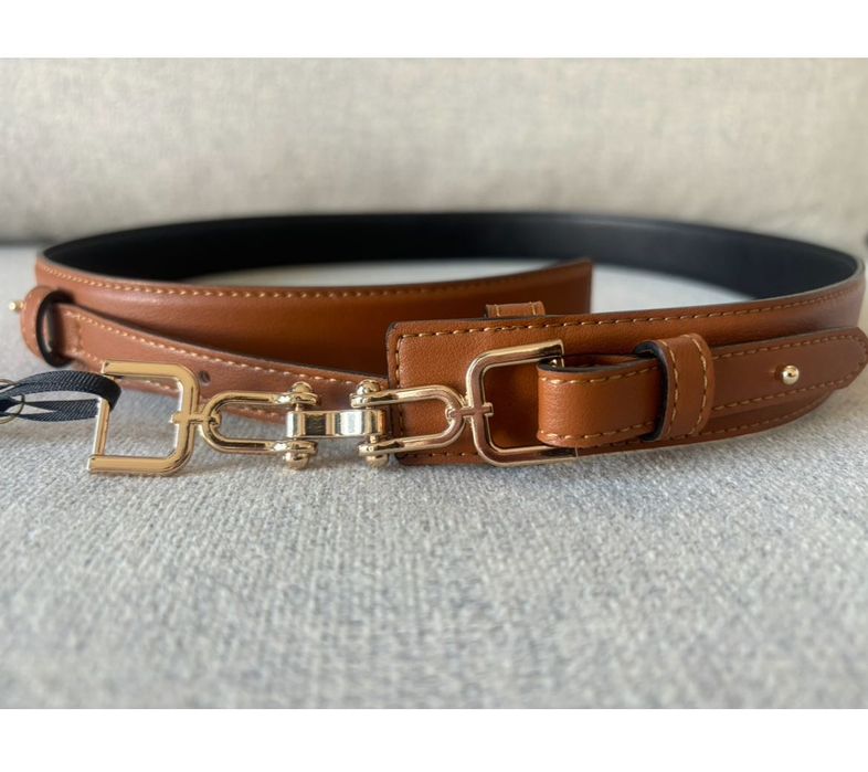 Skatie Brand нов дамски колан естествена кожа