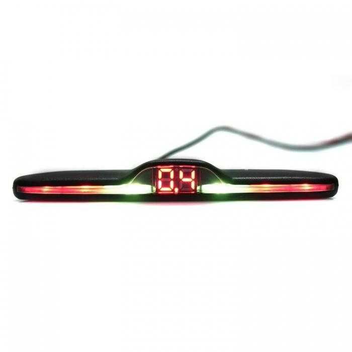 Универсален Парктроник 089 с LED slim дисплей за Кола Автомобил МПС, Паркинг Сензор, Асистент за Паркиране