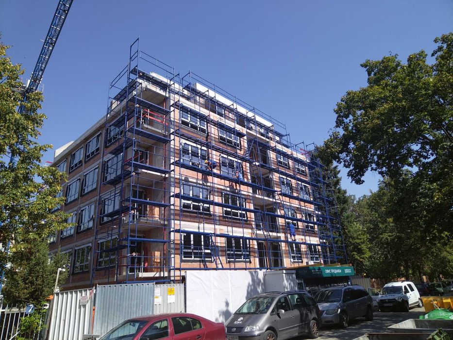 Фасадно рамково скеле под наем 1 euro/m2