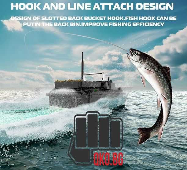 Лодка за захранка V050 с поставен 100т. GPS