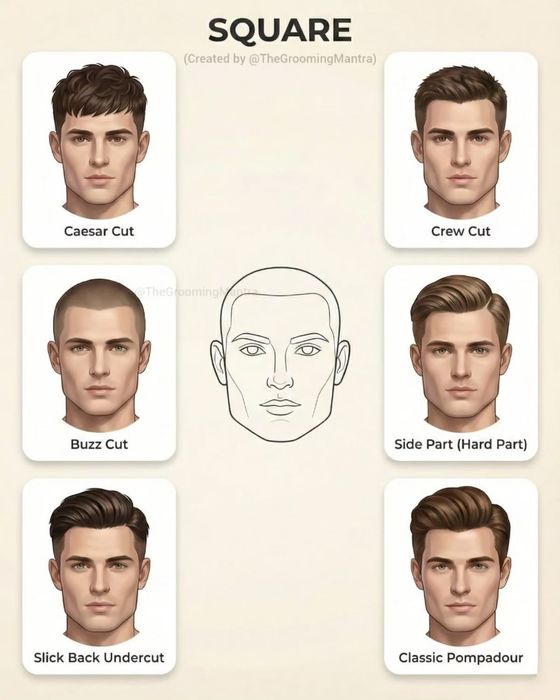 Мужские стрижки, барбер