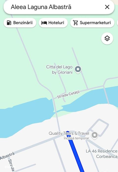 LAGUNA ALBASTRA-CORBEANCA,Teren edificabil in suprafata de 7511 mp