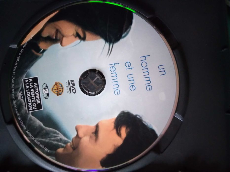 DVD Един мъж и една жена (Un homme et une femme) от 1966 г., режисиран от Клод Льолуш.