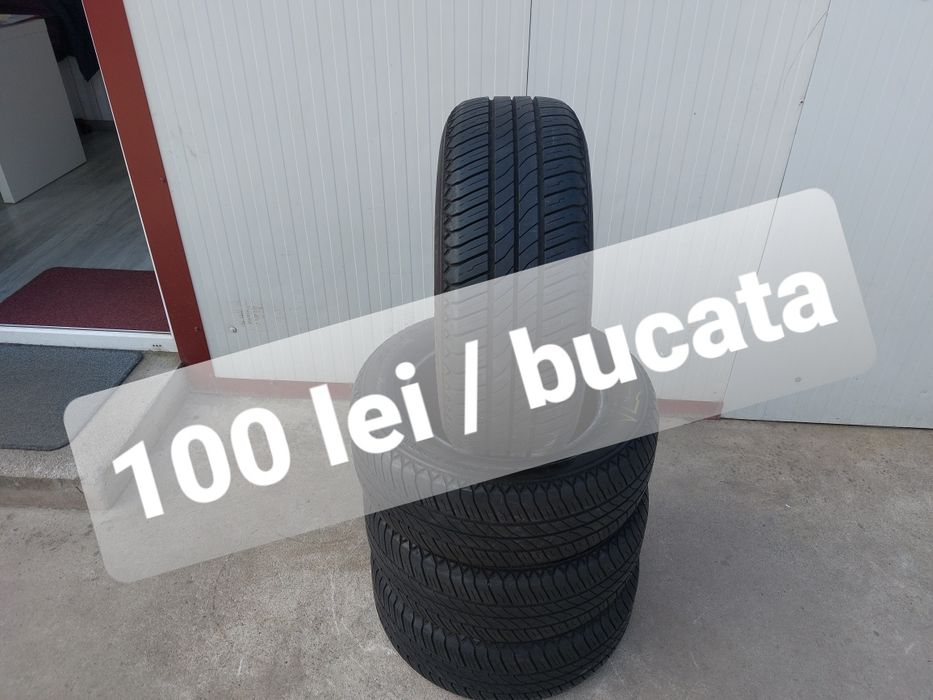 100 lei bucata! Set anvelope vara 205 60 15 Continental