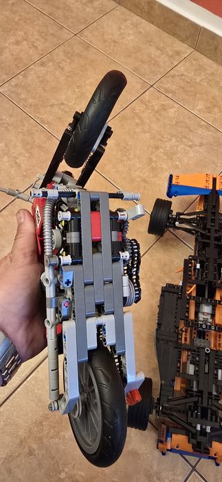 Masinuta motocicleta lego jucarii colectie
