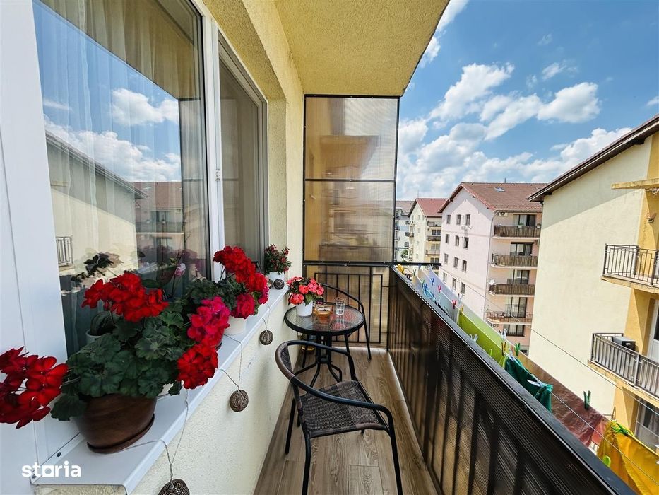 Apartament 3 camere – complet mobilat – balcon și pod – Turnișor