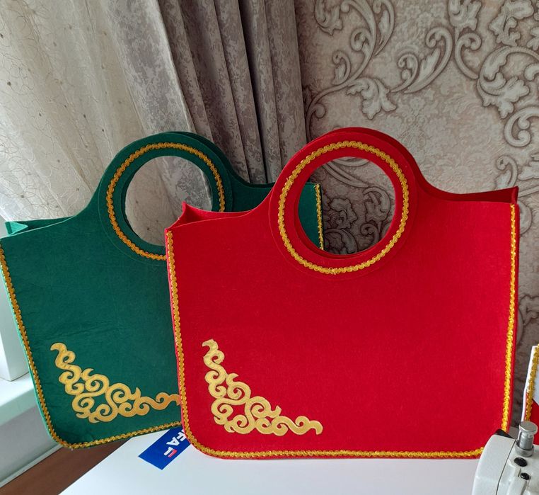 Сумка коржын. Сандыкша. Подарочные конверты, сумки.