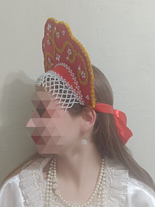 Продам кокошник ручной работы
