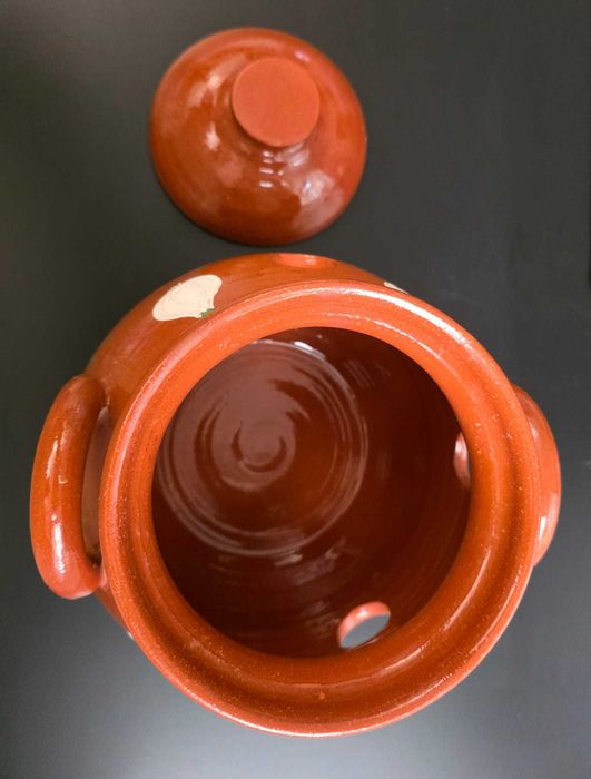 Vas pentru legume din ceramică de Corund – lucrat manual