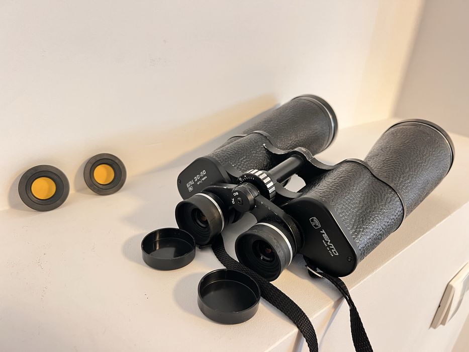 Binoclu Sovietic Vechi Tento 20x60 Made in URSS stare ideala