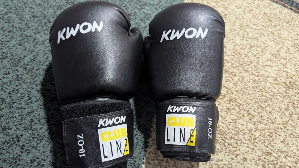 Manusi de box, Kwon Clubline Pointer, Piele sintetica