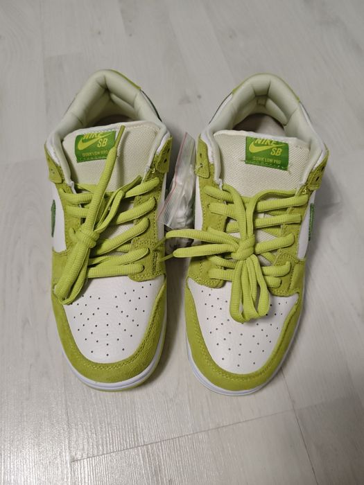 Adidasi Nike SB Dunk Low Green Apple
