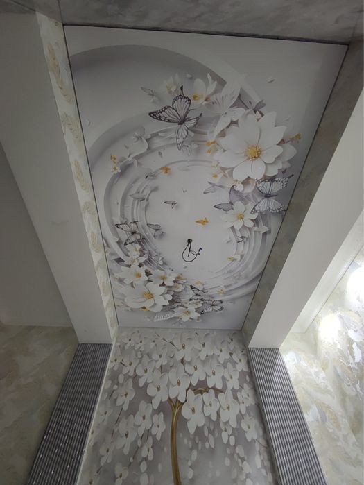 Фото обой 3D-Натяжные потолки-Oboy-Natijnoy potolok-Натяжной-Foto oboy