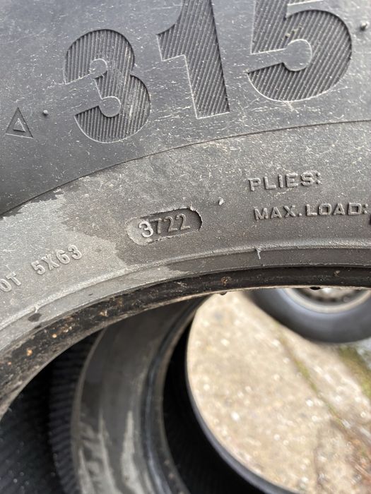 315/80 22,5 диференциални