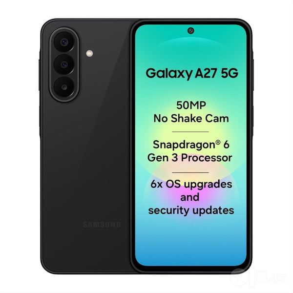 Yangi Samsung A27 6/128GB . 1 yil rasmiy kafolat. Dostavka!