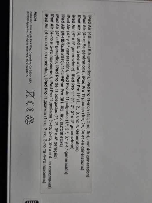 iPad uchun Apple Smart Keyboard - Offitsialniy garantyasi bilan