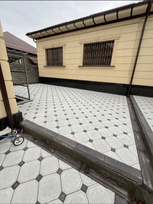 Укладка брусчатки