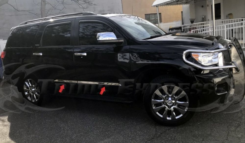 Хромированный молдинг для Toyota Seqoia