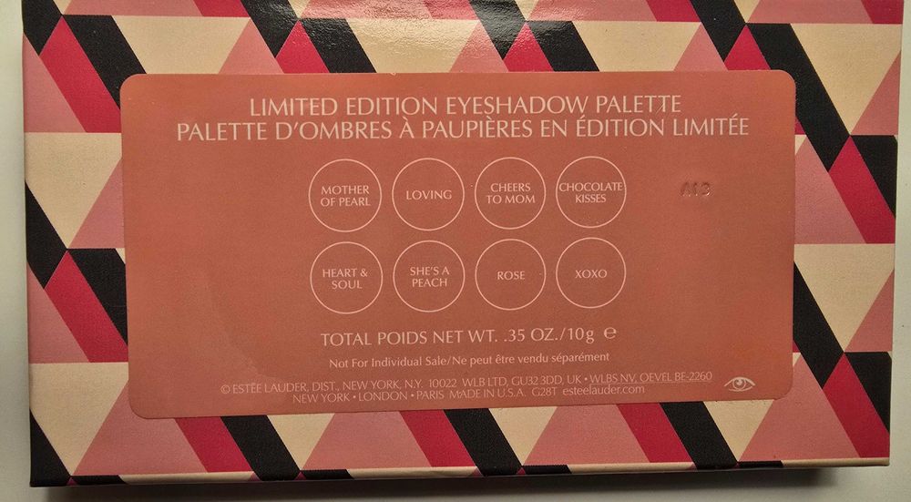 Estee Lauder palette сенки за очи лимитирана серия + подарък