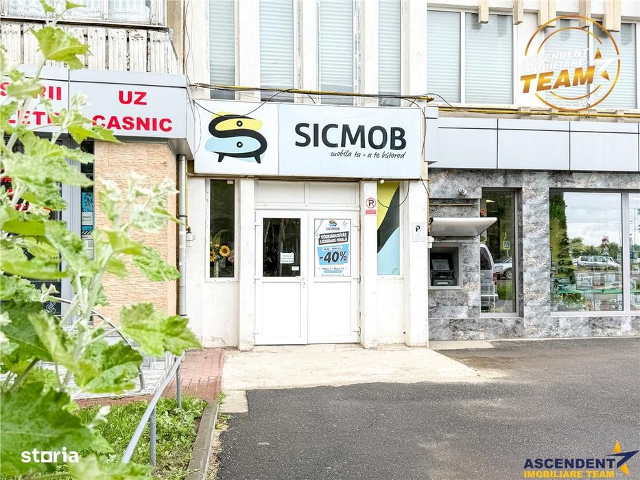 Spatiu comercial versatil, fostul Sicmob Sfantu Gheorghe: acces facil