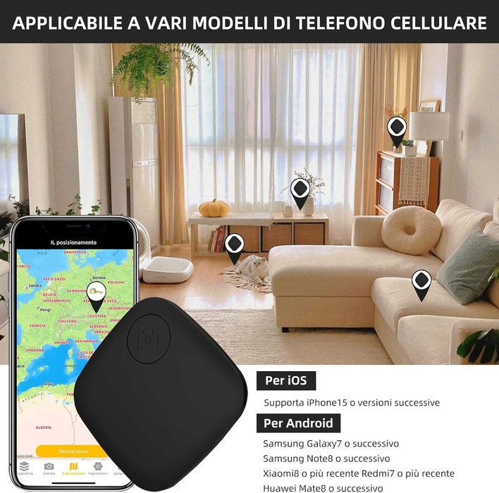 Интелигентен маркер за проследяване, Bluetooth локатор