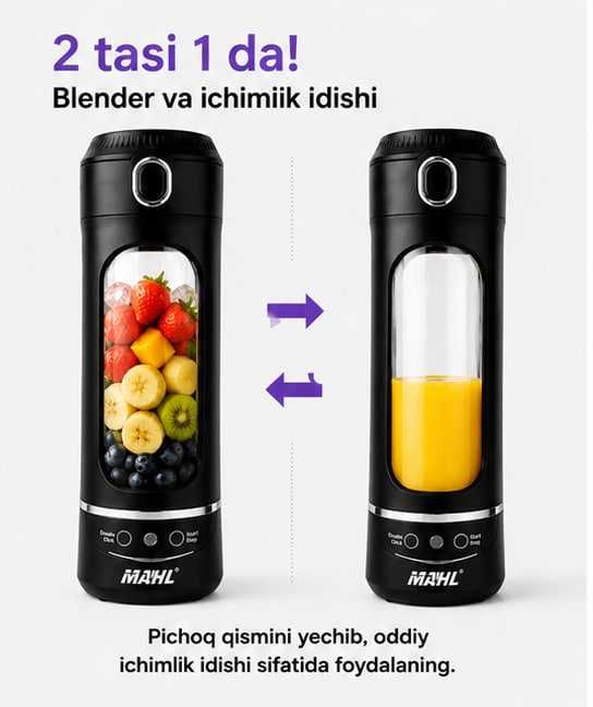 AJ-02 Portativ Blender Sheyker