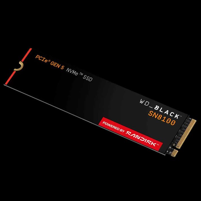 Новый SSD NVMe M.2 Western Digital WD_BLACK SN8100 1TB. Самый быстрый!