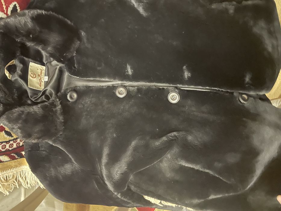 Мужская шуба мутон