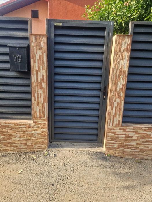 Gard metalic jaluzea | Suruburi ascunse | Arad | Model 2026 |