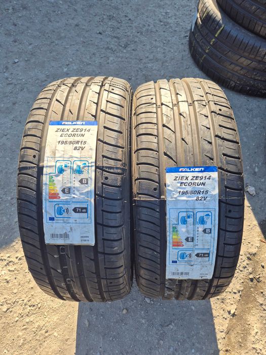 2 Anvelope de VARA - 195/50/15 - FALKEN - NOI - DOT 2014 !
