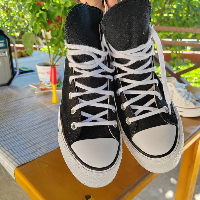 Converse unisex cu talpa înaltă mar 39