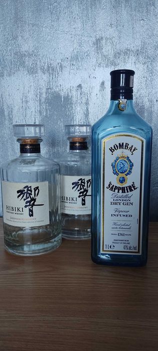 Бутилки от уиски със и без кутии