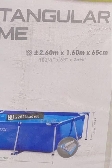 Vand piscina rectangulara Intex sigilat !!!
