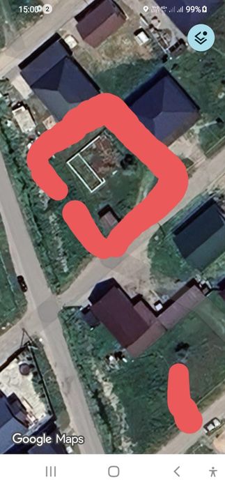 Продаю участок 6 сток с фундаментом